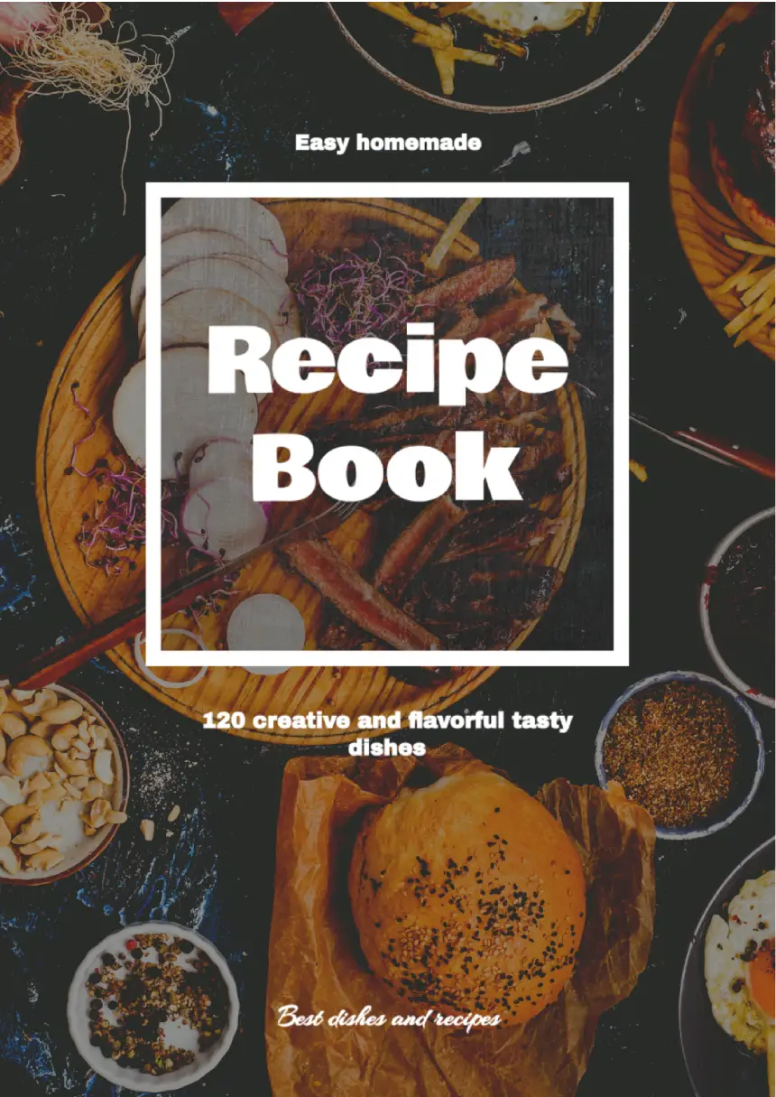 Book Recipe Template for Google Docs