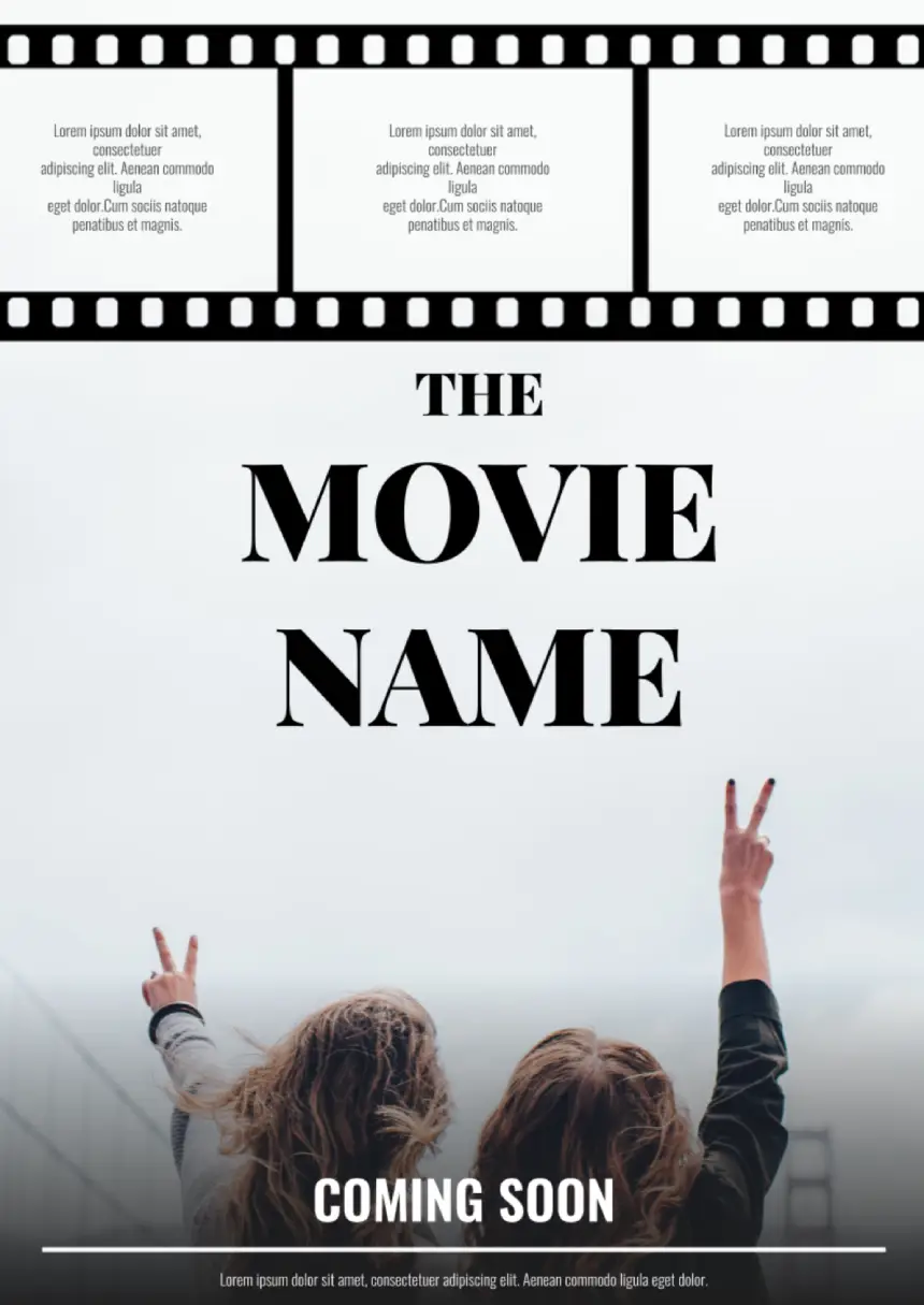 Movie Poster Template For Google Docs
