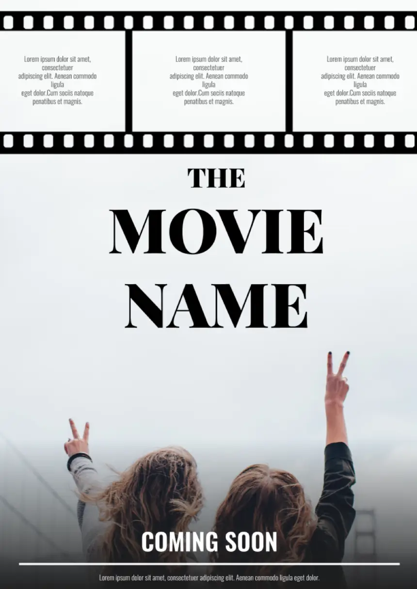 Movie Poster Template