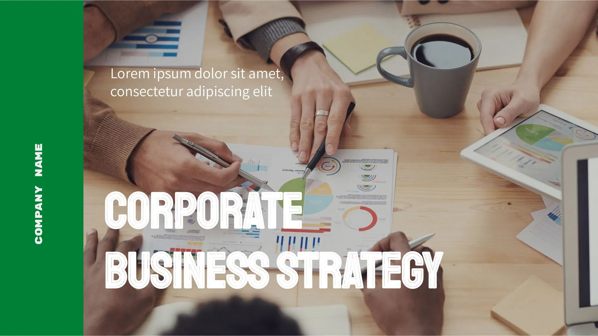 Corporate Business Strategy Template