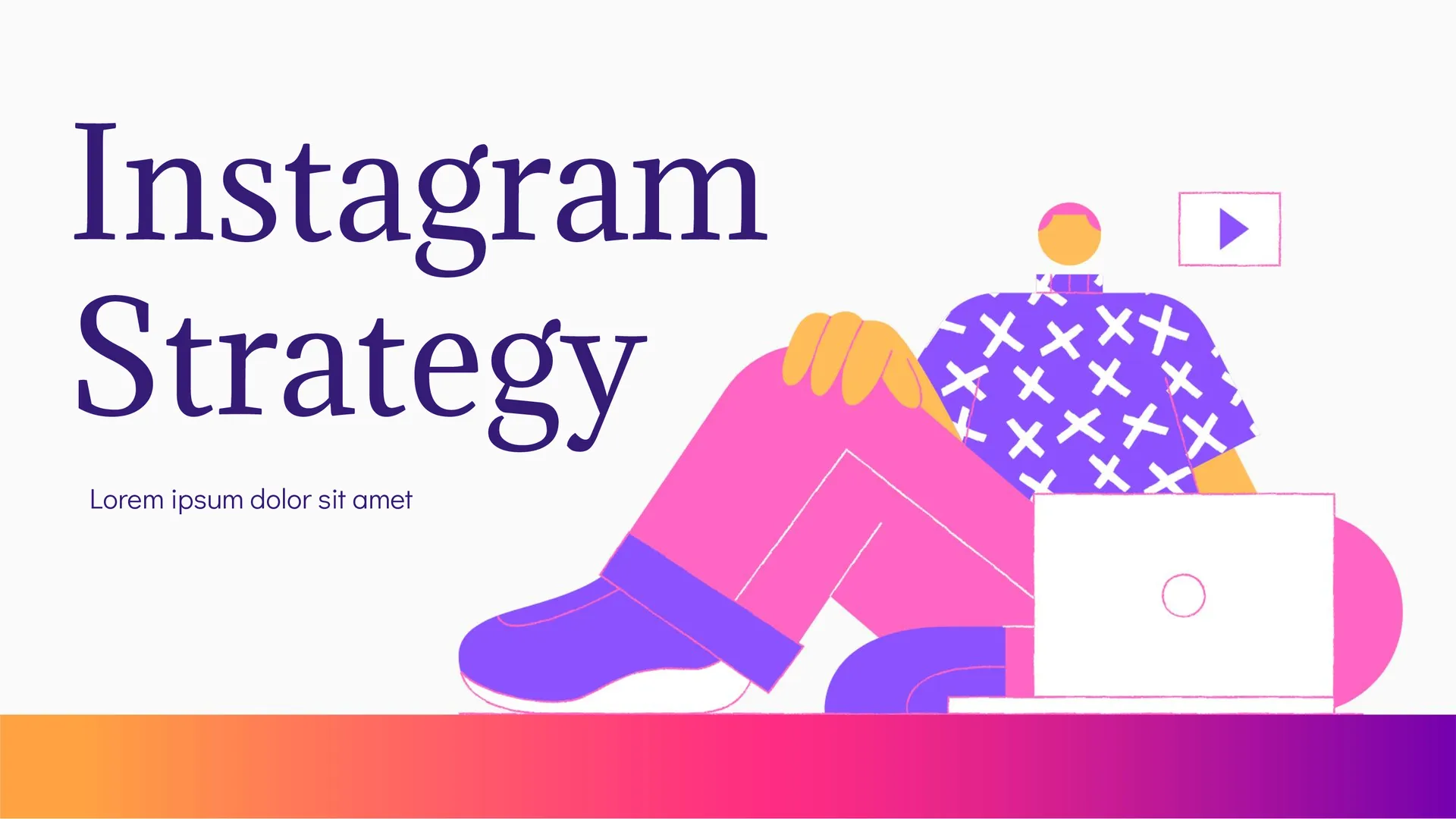 Instagram Strategy Template