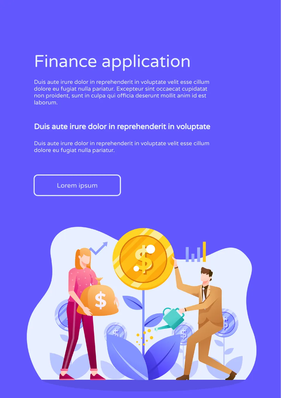 Finance Application Template